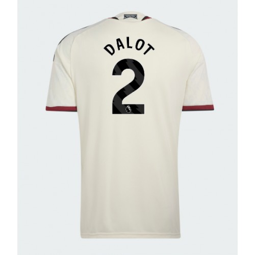 Fotbalové Dres Manchester United Diogo Dalot #2 Alternativní 2026-27 Krátký Rukáv